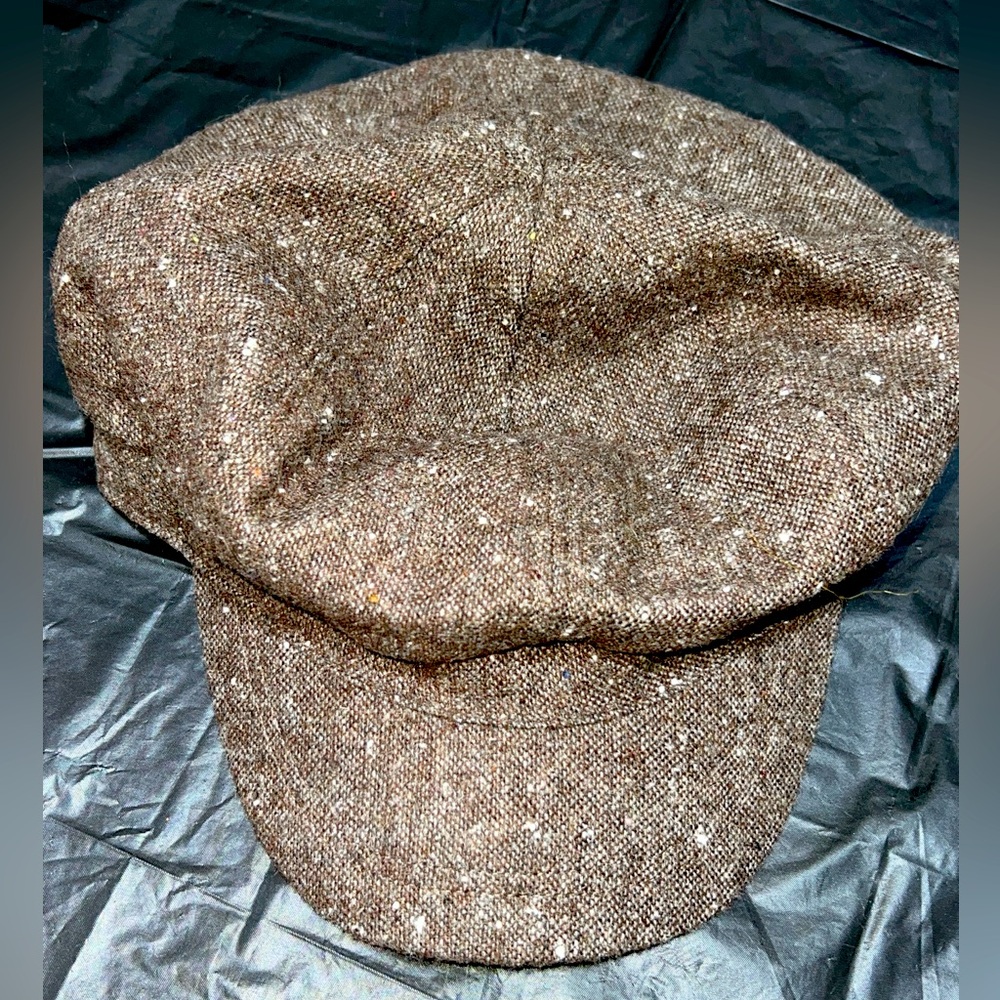 Chocolate Brown Cabbie Hat
